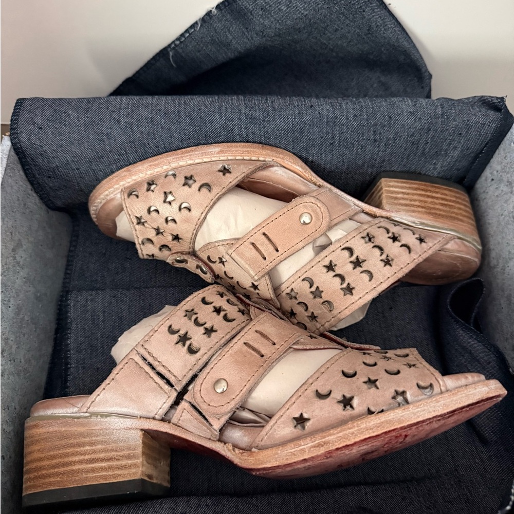Freebird by Steven Pink Cut-Out Sandals - Picture 10 of 11
